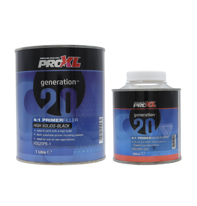 a versatile 2K acrylic primer designed for automotive refinishing