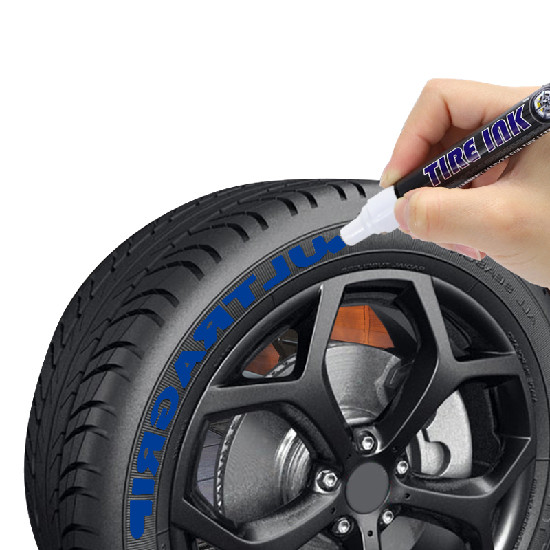 Car Tire Paint Marker – Durable Waterproof Ink Pen for Rubber & Wheel Lettering