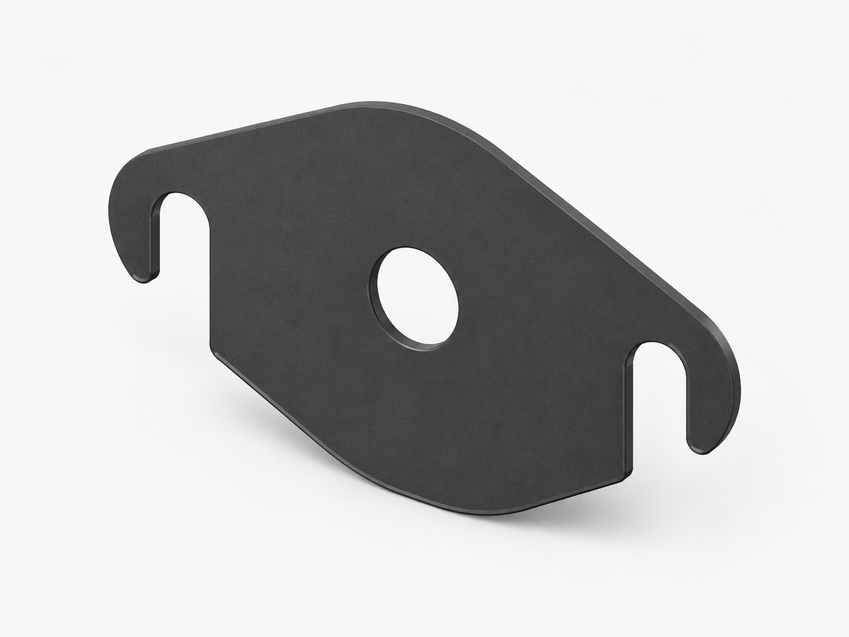 EGR Slotted Blanking Plate with Hole for VW 1.2, 1.4, 1.9, 2.0 TDI Engines - Fits VW, Audi, Skoda, Seat Diesel Vehicles
