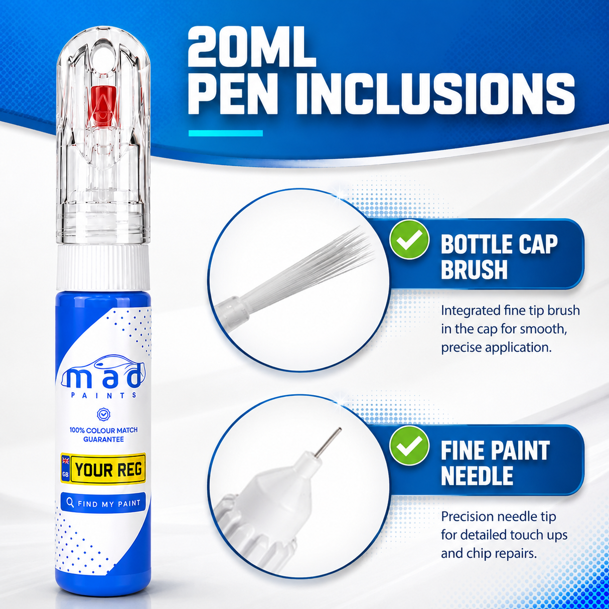 Colour Matched Touch Up Pen