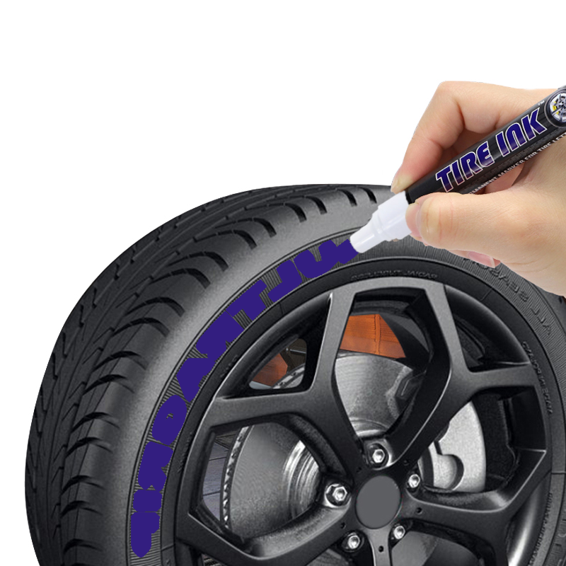 Car Tire Paint Marker – Durable Waterproof Ink Pen for Rubber & Wheel Lettering