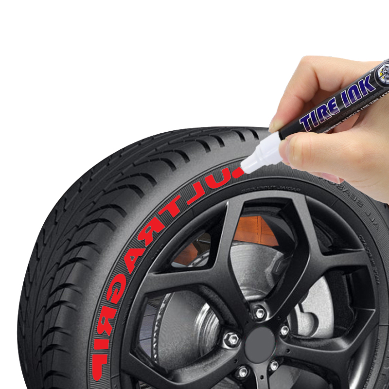 Car Tire Paint Marker – Durable Waterproof Ink Pen for Rubber & Wheel Lettering