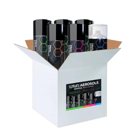 which is a set of spray paints.