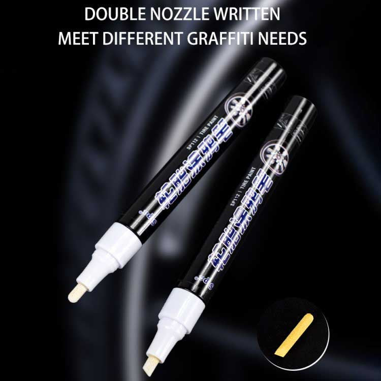Car Tire Paint Marker – Durable Waterproof Ink Pen for Rubber & Wheel Lettering