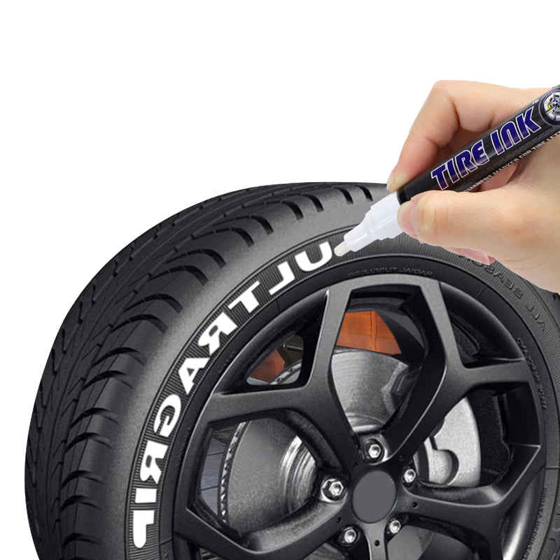 Car Tire Paint Marker – Durable Waterproof Ink Pen for Rubber & Wheel Lettering