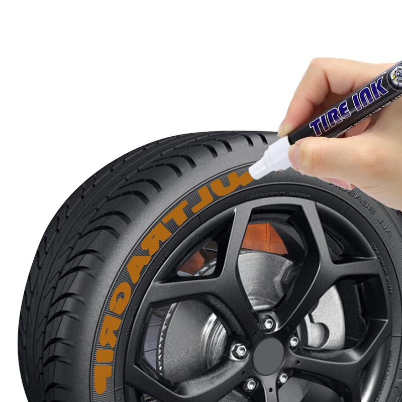 Car Tire Paint Marker – Durable Waterproof Ink Pen for Rubber & Wheel Lettering