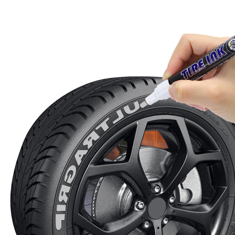 Car Tire Paint Marker – Durable Waterproof Ink Pen for Rubber & Wheel Lettering