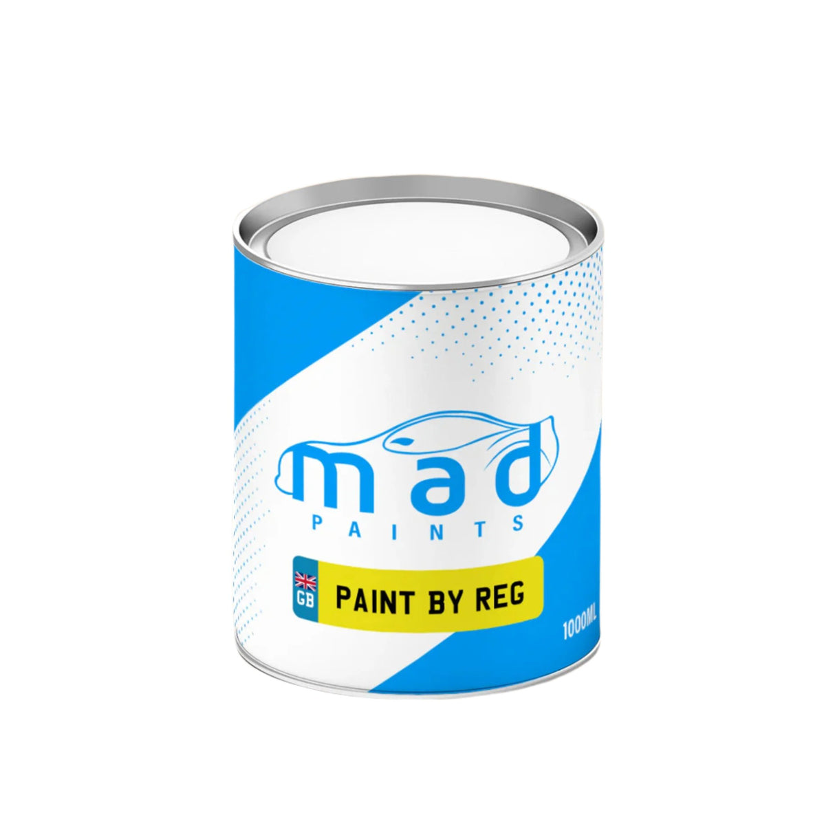 Colour Matched Kapci Basecoat Paint Tin