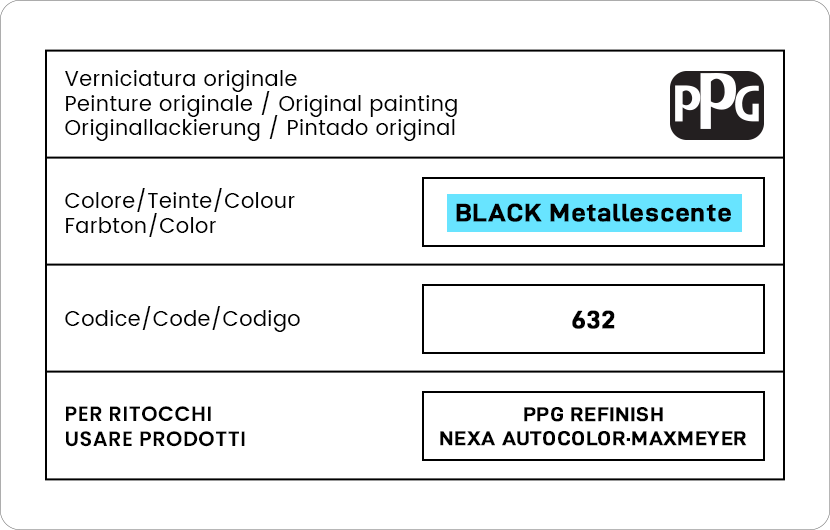 Fiat Paint Code