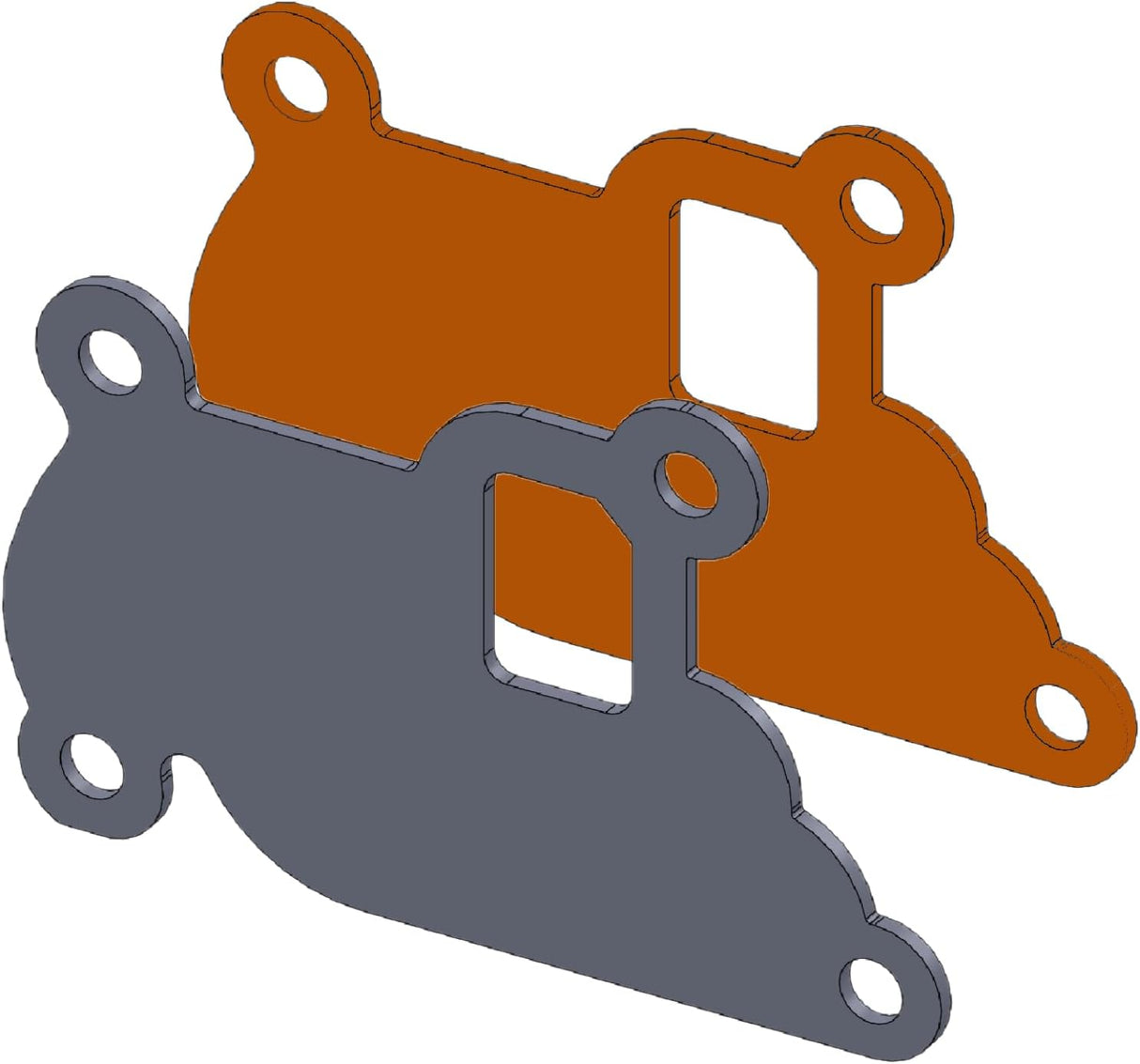 EGR Blanking Plate & Gasket for Vauxhall Petrol Engines 1.0 12v 1.2 1.4 16v Opel