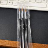 Mad Paints Precision Touch-Up Brush Set – Sizes 5, 6 & 7 (3 Pack)