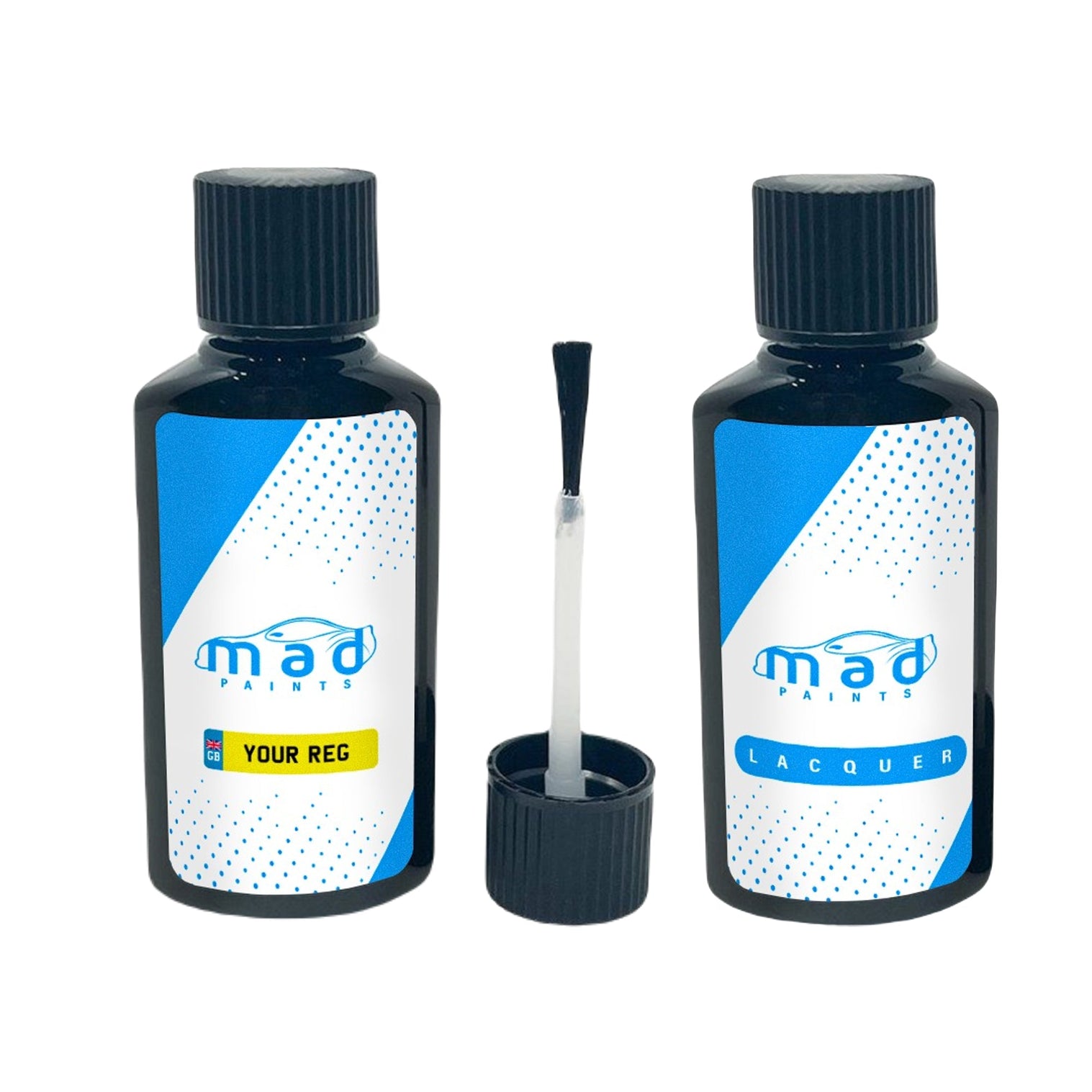 Xtremeauto VW/Audi LA7C Moonstone Grey Paint Touch Up Pen & Brush - Scratch Chip Repair