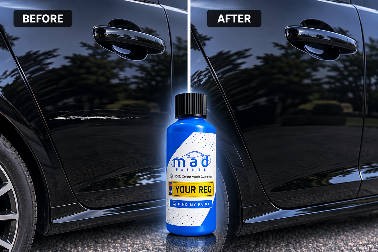 Colour Matched Touch Up Bottle With Brush