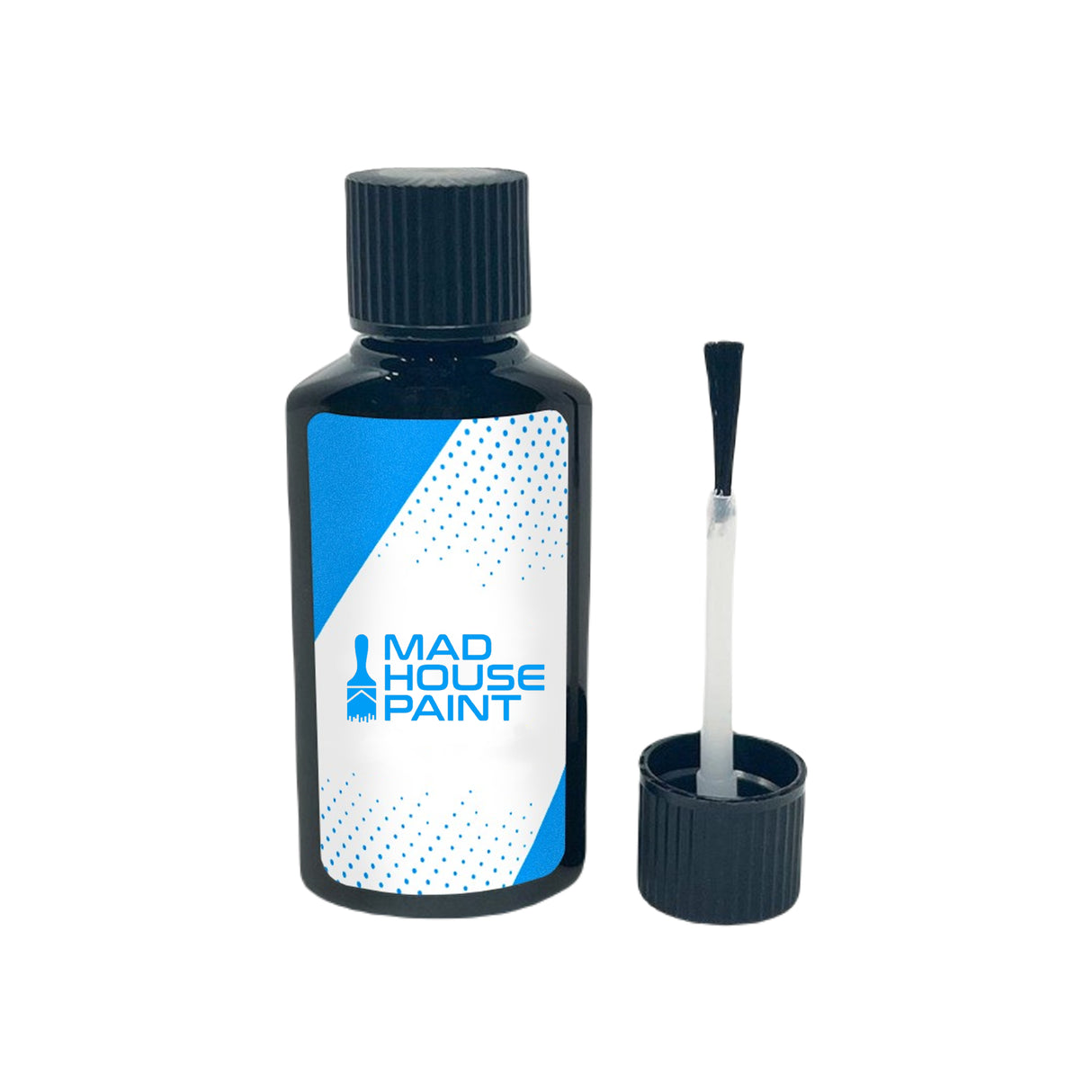 Brilliant White, Matte, House Touch Up Paint Bottle & Brush