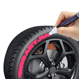 Car Tire Paint Marker – Durable Waterproof Ink Pen for Rubber & Wheel Lettering